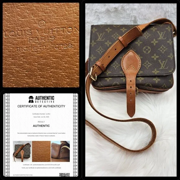 Louis Vuitton Monogram Cartouchière Bag - Picture 3 of 17